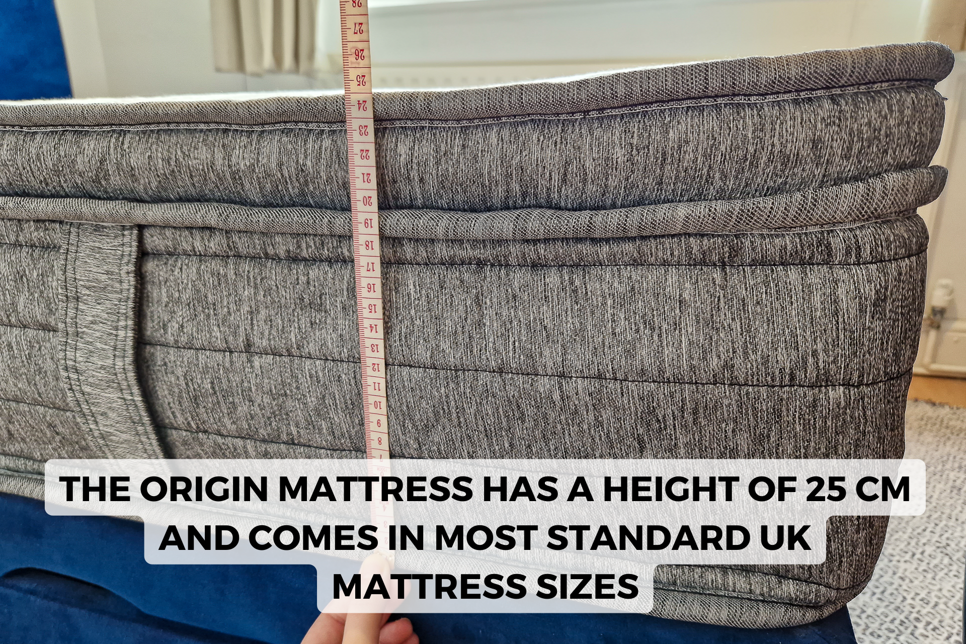 origin mattress depth